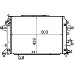 Mahle Ψυγείο, Ψύξη Κινητήρα - Cr 1857 000P