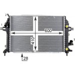 Mahle Ψυγείο, Ψύξη Κινητήρα - Cr 1857 000P