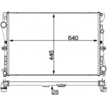 Mahle Ψυγείο, Ψύξη Κινητήρα - Cr 2101 000P