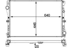 Mahle Ψυγείο, Ψύξη Κινητήρα - Cr 2101 000P