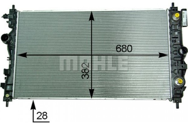 Mahle Ψυγείο, Ψύξη Κινητήρα - Cr 2117 000P