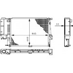 Mahle Ψυγείο, Ψύξη Κινητήρα - Cr 239 000S
