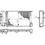 Mahle Ψυγείο, Ψύξη Κινητήρα - Cr 264 000S