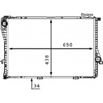 Mahle Ψυγείο, Ψύξη Κινητήρα - Cr 295 000P