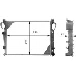 Mahle Ψυγείο, Ψύξη Κινητήρα - Cr 302 000P