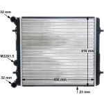 Mahle Ψυγείο, Ψύξη Κινητήρα - Cr 367 000S