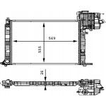 Mahle Ψυγείο, Ψύξη Κινητήρα - Cr 386 000P