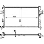 Mahle Ψυγείο, Ψύξη Κινητήρα - Cr 422 000S