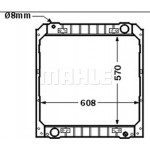 Mahle Ψυγείο, Ψύξη Κινητήρα - Cr 502 000P