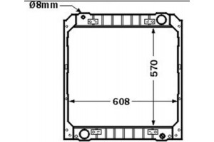 Mahle Ψυγείο, Ψύξη Κινητήρα - Cr 502 000P