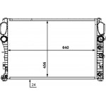 Mahle Ψυγείο, Ψύξη Κινητήρα - Cr 513 000S
