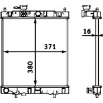 Mahle Ψυγείο, Ψύξη Κινητήρα - Cr 540 000S