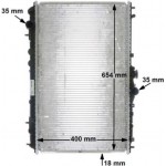 Mahle Ψυγείο, Ψύξη Κινητήρα - Cr 549 000S