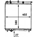 Mahle Ψυγείο, Ψύξη Κινητήρα - Cr 558 000S