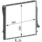 Mahle Ψυγείο, Ψύξη Κινητήρα - Cr 566 000S