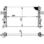Mahle Ψυγείο, Ψύξη Κινητήρα - Cr 574 000P