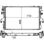 Mahle Ψυγείο, Ψύξη Κινητήρα - Cr 585 000S