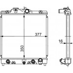 Mahle Ψυγείο, Ψύξη Κινητήρα - Cr 611 000S