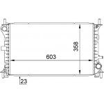 Mahle Ψυγείο, Ψύξη Κινητήρα - Cr 627 000S