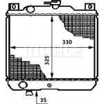 Mahle Ψυγείο, Ψύξη Κινητήρα - Cr 651 000S