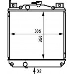 Mahle Ψυγείο, Ψύξη Κινητήρα - Cr 655 000S