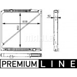 Mahle Ψυγείο, Ψύξη Κινητήρα - Cr 669 000P