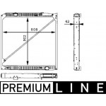 Mahle Ψυγείο, Ψύξη Κινητήρα - Cr 669 000P