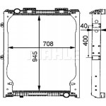 Mahle Ψυγείο, Ψύξη Κινητήρα - Cr 685 000P