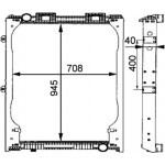 Mahle Ψυγείο, Ψύξη Κινητήρα - Cr 685 000P