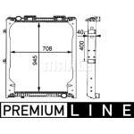 Mahle Ψυγείο, Ψύξη Κινητήρα - Cr 685 000P