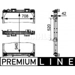 Mahle Ψυγείο, Ψύξη Κινητήρα - Cr 707 000P