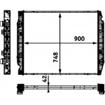 Mahle Ψυγείο, Ψύξη Κινητήρα - Cr 710 000P