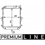 Mahle Ψυγείο, Ψύξη Κινητήρα - Cr 723 000P