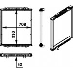 Mahle Ψυγείο, Ψύξη Κινητήρα - Cr 725 000P