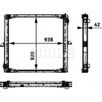 Mahle Ψυγείο, Ψύξη Κινητήρα - Cr 733 000P