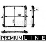 Mahle Ψυγείο, Ψύξη Κινητήρα - Cr 733 000P