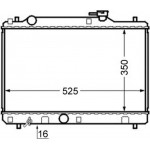Mahle Ψυγείο, Ψύξη Κινητήρα - Cr 743 000S