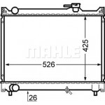 Mahle Ψυγείο, Ψύξη Κινητήρα - Cr 747 000S