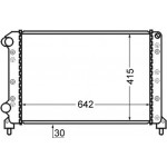 Mahle Ψυγείο, Ψύξη Κινητήρα - Cr 753 000S