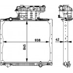 Mahle Ψυγείο, Ψύξη Κινητήρα - Cr 770 000P
