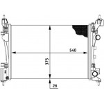 Mahle Ψυγείο, Ψύξη Κινητήρα - Cr 774 000S