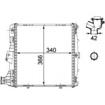 Mahle Ψυγείο, Ψύξη Κινητήρα - Cr 782 000P