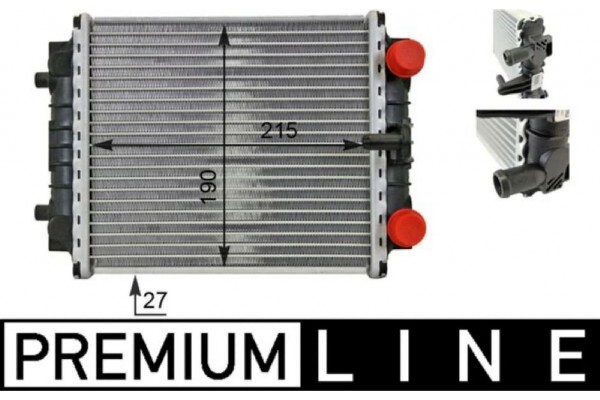 Mahle Ψυγείο, Ψύξη Κινητήρα - Cr 80 000P