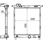 Mahle Ψυγείο, Ψύξη Κινητήρα - Cr 831 000S