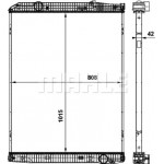 Mahle Ψυγείο, Ψύξη Κινητήρα - Cr 862 000P