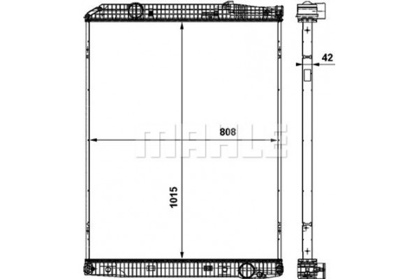 Mahle Ψυγείο, Ψύξη Κινητήρα - Cr 862 000P