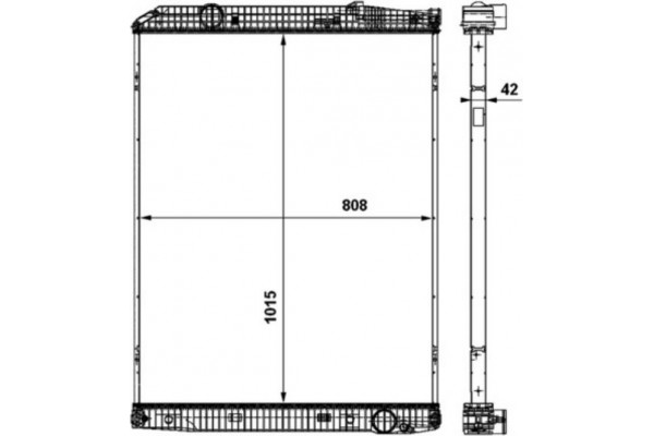 Mahle Ψυγείο, Ψύξη Κινητήρα - Cr 862 000P