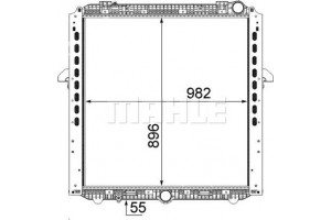 Mahle Ψυγείο, Ψύξη Κινητήρα - Cr 865 000P