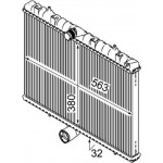 Mahle Ψυγείο, Ψύξη Κινητήρα - Cr 889 000P