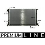 Mahle Ψυγείο, Ψύξη Κινητήρα - Cr 911 000P